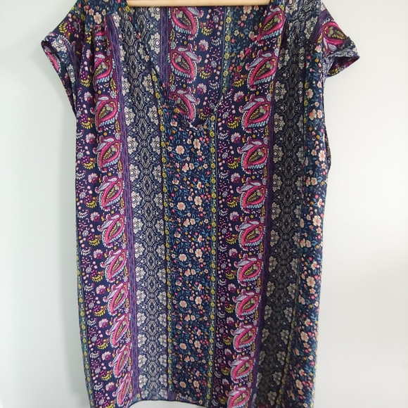 EUC Plus Size ASOS New Look Inspire Curve Split Hem Tunic – Size 24 - Picture 2 of 11